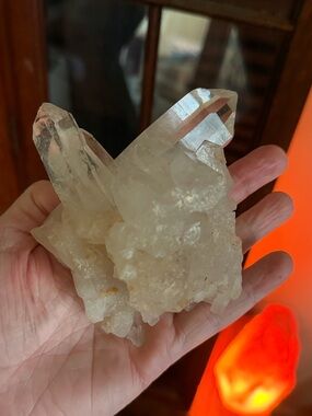🔥🔥🔥 Magnificent Natural Clear Quartz Cluster -❤️❤️❤️!!